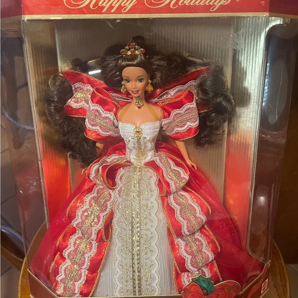 original Holiday Barbie dolls in their original packaging, never opened seal. - Picture 1 of 9